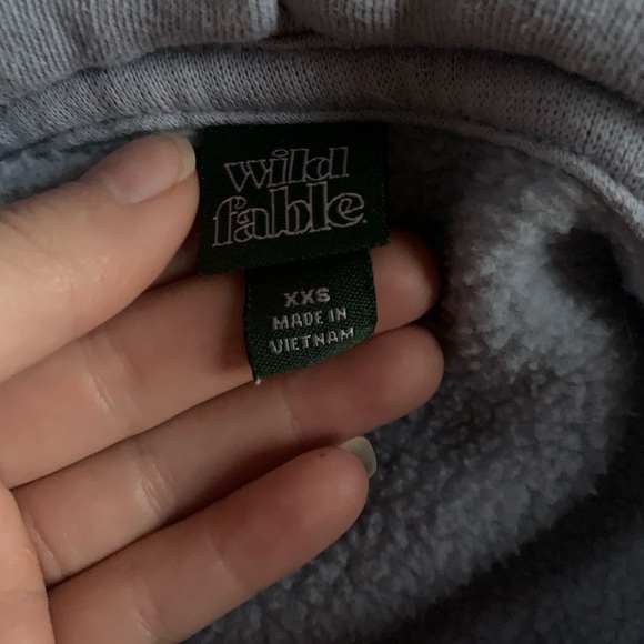 Wild Fable Mountain Periwinkle Hoodie - Picture 3 of 4